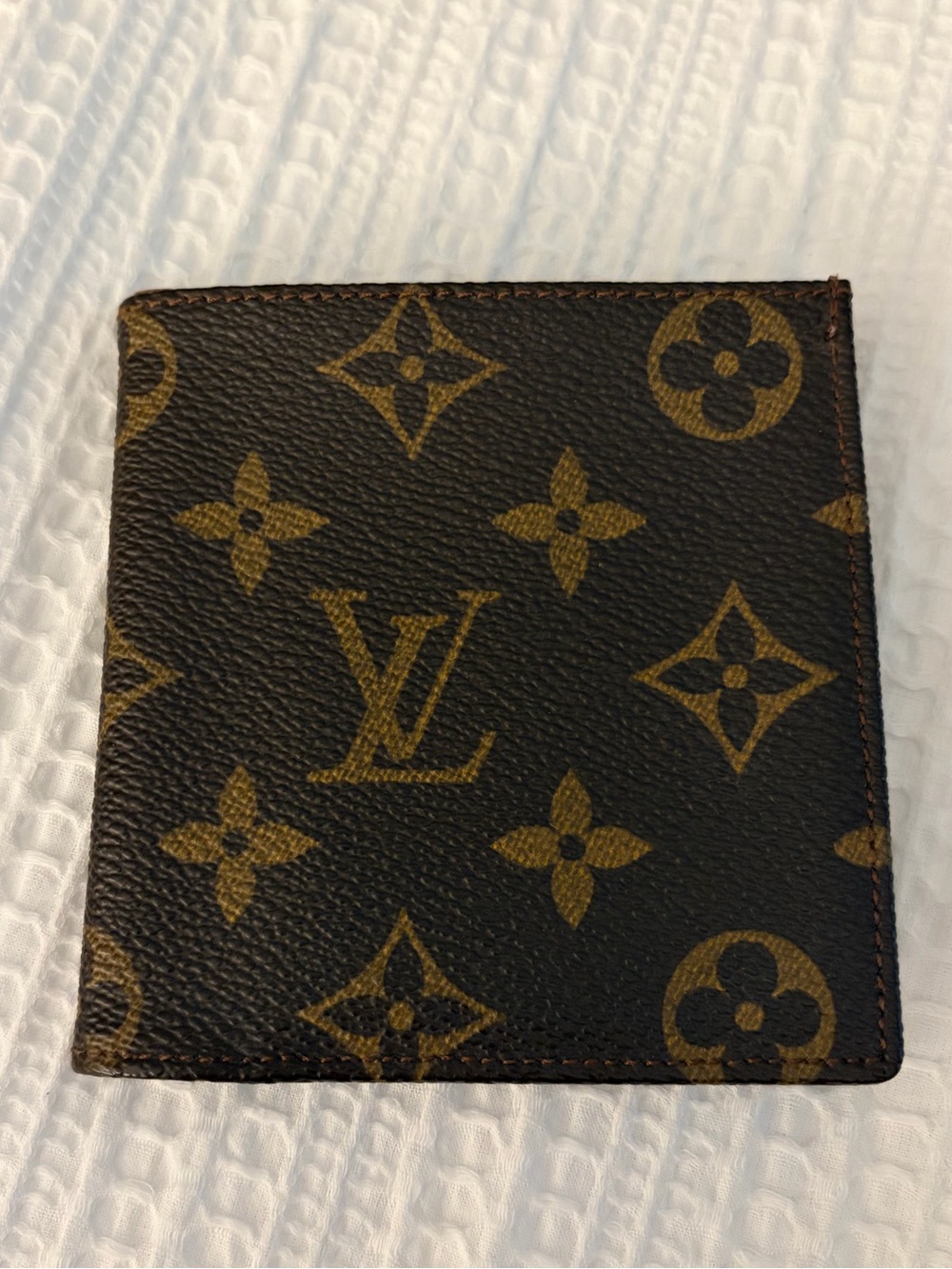 Vintage Louis Vuitton monogram bifold wallet